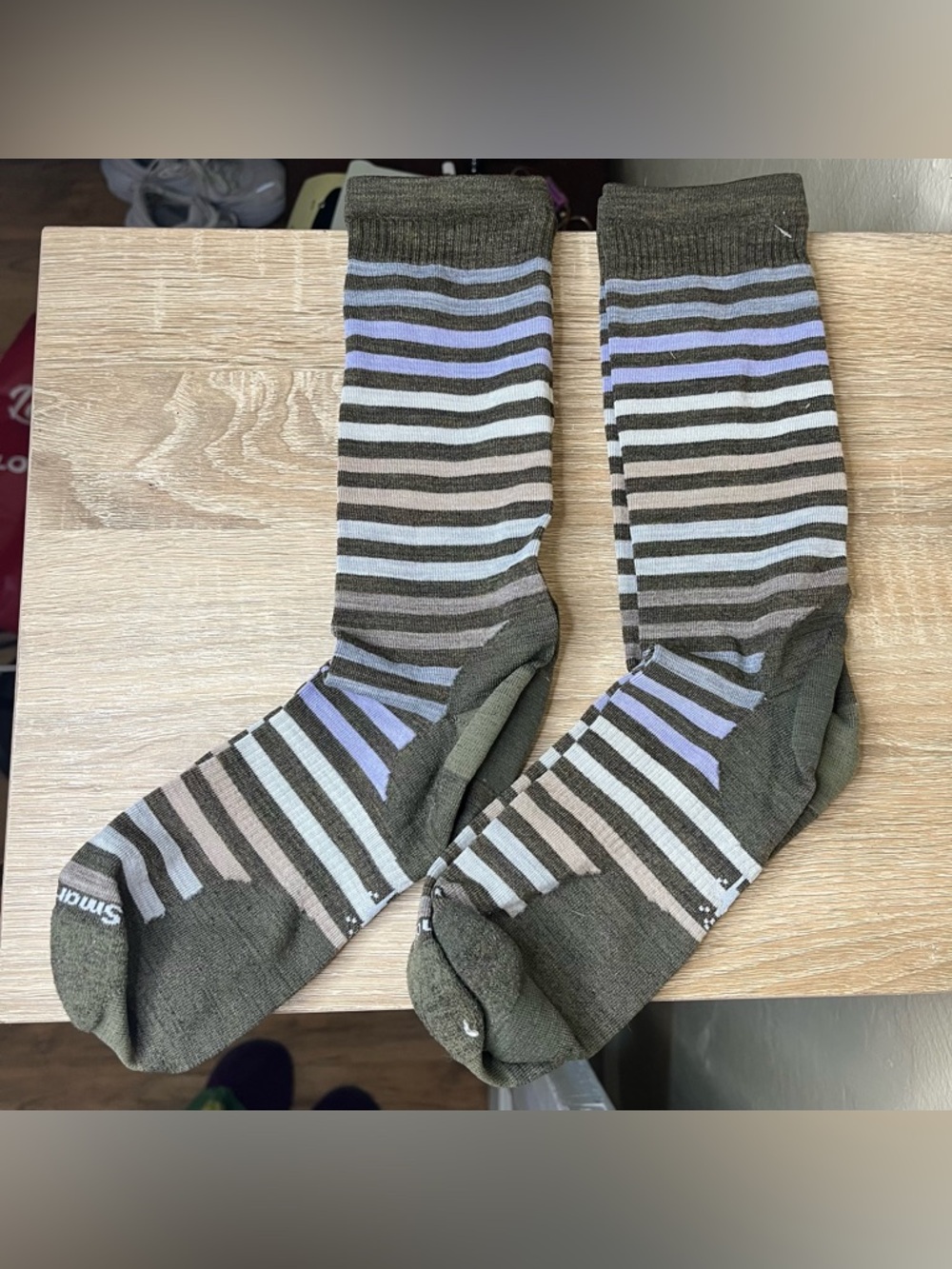 Smartwool Everyday Spruce Street Crew Socks women’s large two pairs
